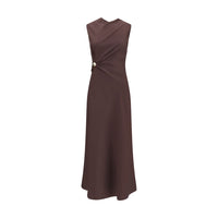Loulou De Saison Silk midi Dress
