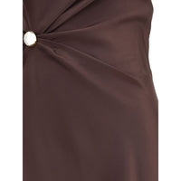 Loulou De Saison Silk midi Dress
