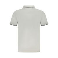 Hugo Boss Gray Cotton Polo Shirt