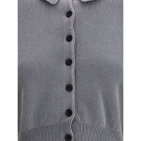 Alexander Wang Polo Cardigan crop