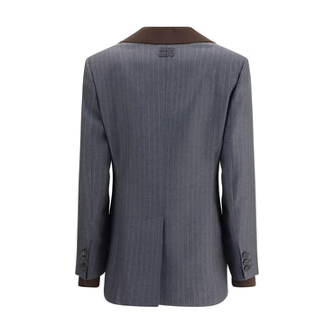 Miu Miu Striped Blazer