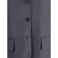 Miu Miu Striped Blazer