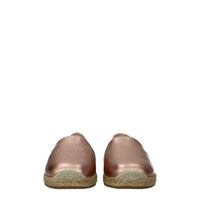 Stuart Weitzman Pink Fabric Espadrilles