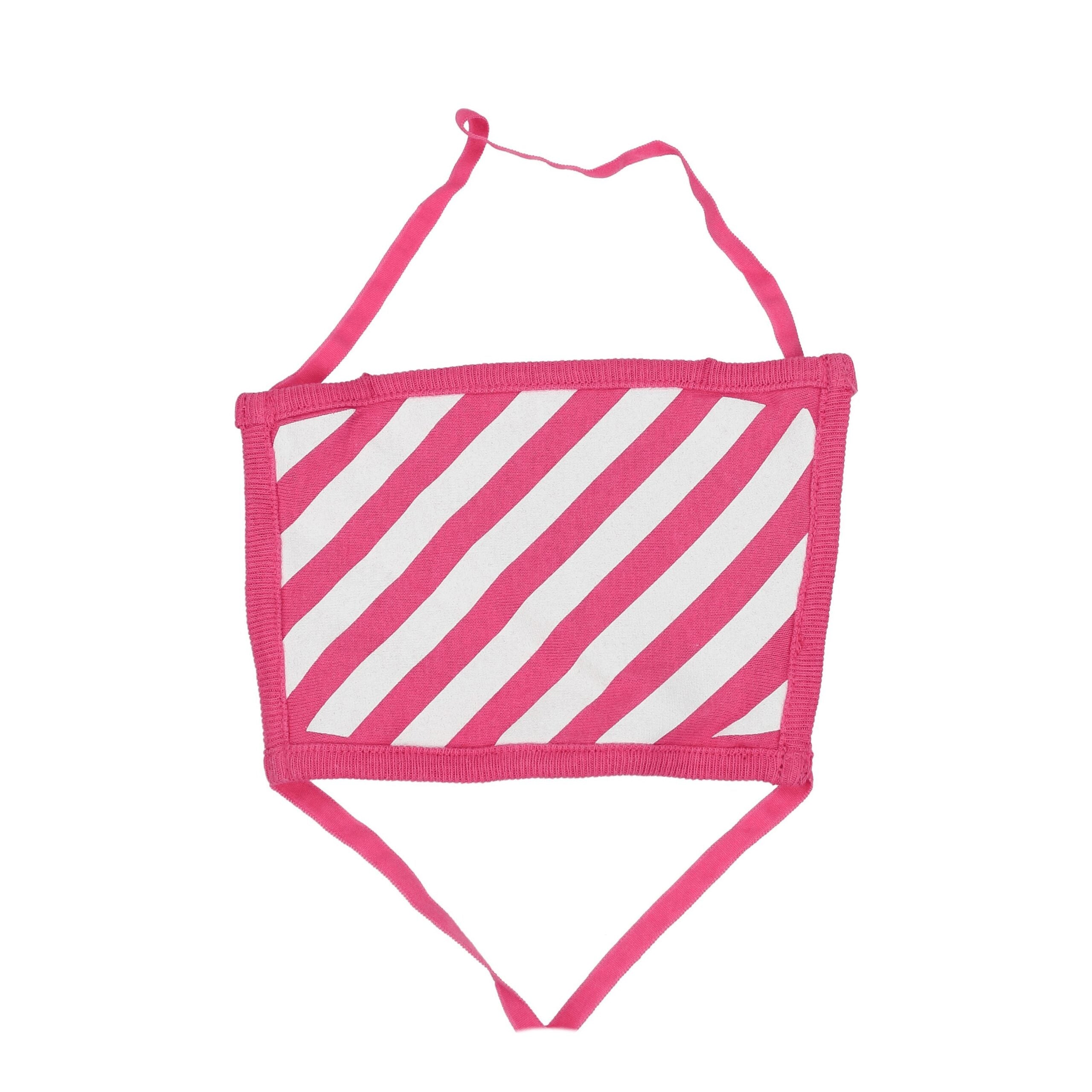 Off-White Pink Cotton Facemasks