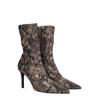 Stella McCartney Brown Leather Ankle Boots