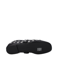 Stella McCartney Black Leather Ballet Flats