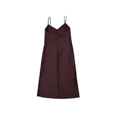 BLANCA VITA Acacia Satin Slip Midi Dress