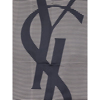 Saint Laurent Cassandre striped Stole