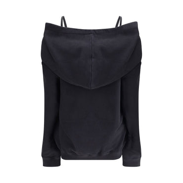 MM6 Cotton Sweatshirt with dropped shoulders