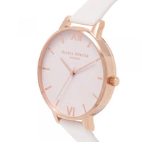 Olivia Burton White Artificial Leather Watch