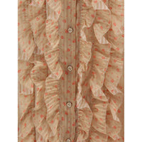 Kristina Ti Rouches silk Blouse