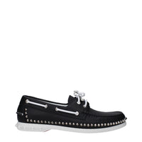 Christian Louboutin Black Leather Loafer