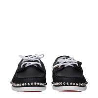 Christian Louboutin Black Leather Loafer