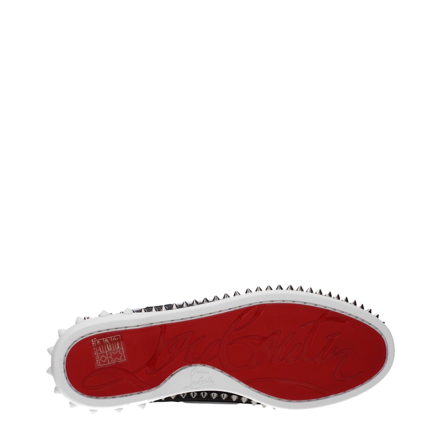 Christian Louboutin Black Leather Loafer