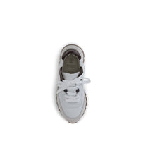 Brunello Cucinelli Leather Sneakers with shiny details