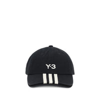 Y-3 Stripes Baseball Hat