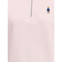 Maison Kitsuné Dressed Fox high neck and zip Sweatshirt