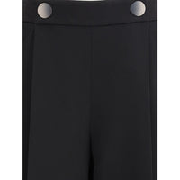 Giorgio Armani Silk crepe cady one-dart Pants
