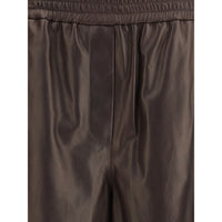 Giorgio Armani Lambskin nappa leather Pants