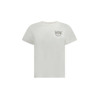 PINKO Eembroidered logo T-Shirt