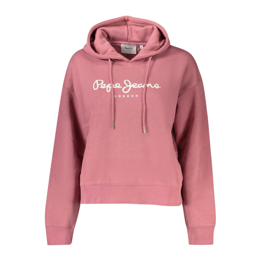 Pepe Jeans Pink Cotton Sweater