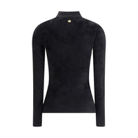 Versace Chenille Top with half nec