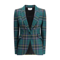 Alexander McQueen Check patterned Blazer