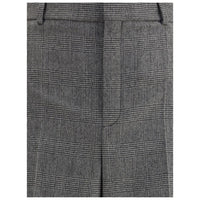 Saint Laurent Prince de Galles tailored Pants