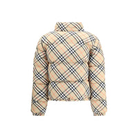 Burberry Check Down Jacket
