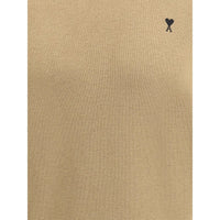 Ami Paris Pull Col Rond Ami De Coeur
