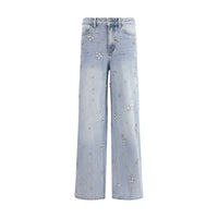 Self-Portrait Wide leg Jeans
