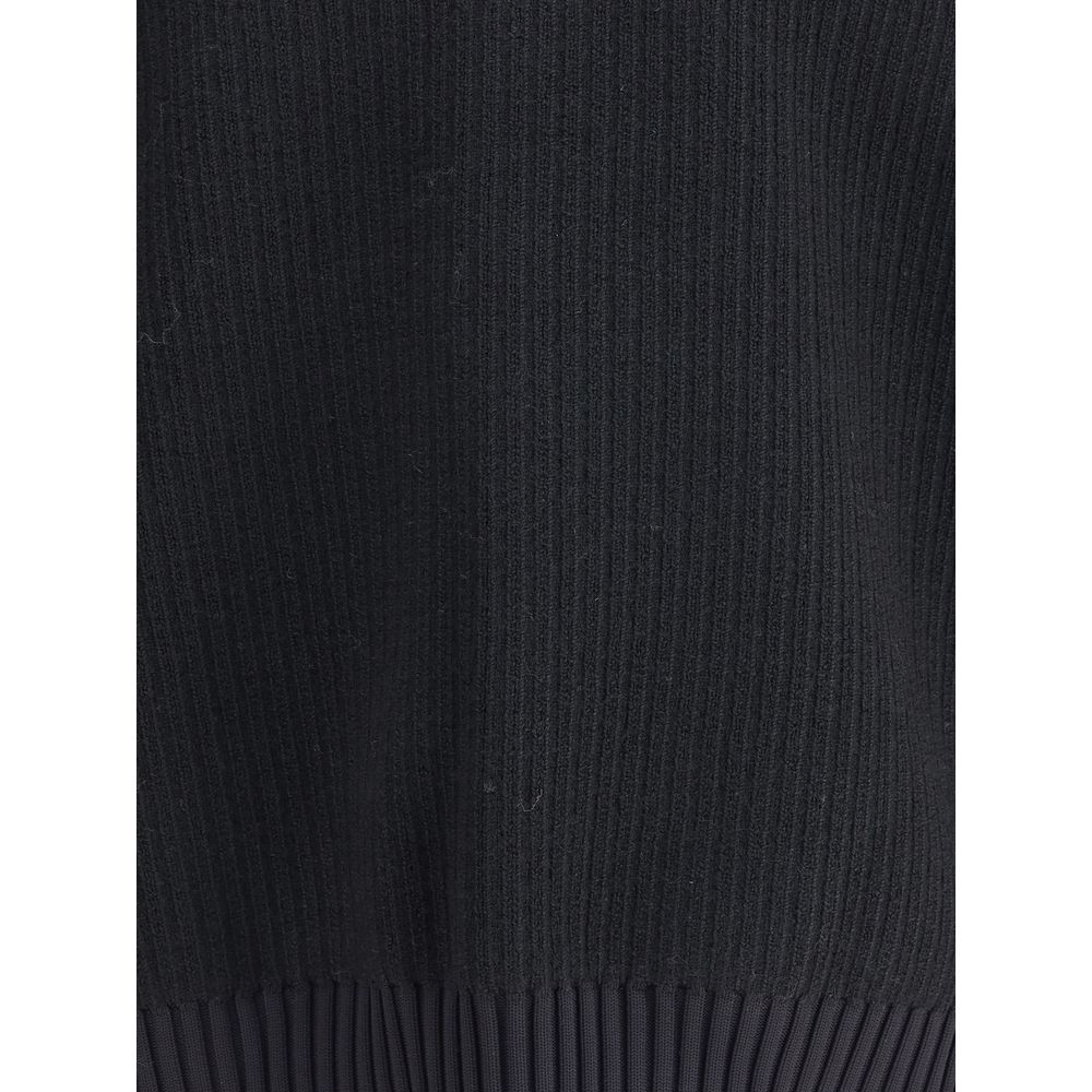 Y-3 PADDED UT CREW BLACK