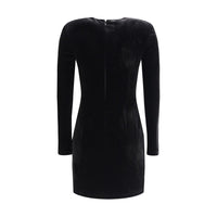 Self-Portrait Short velvet Dress