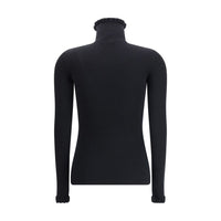 Valentino Wool Sweater with ruffled collar