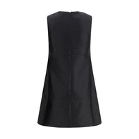 Self-Portrait Taffeta embellished trim short Dress