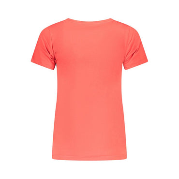 Pepe Jeans Red Cotton Tops & T-Shirt