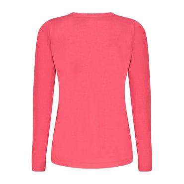 Pepe Jeans Red Cotton Tops & T-Shirt
