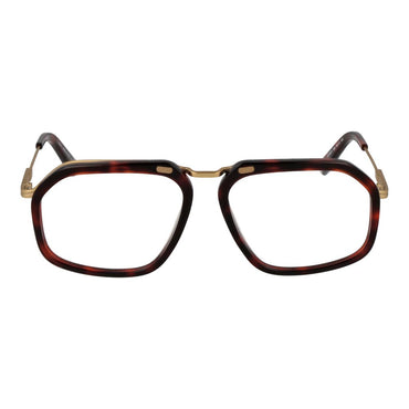 Ermenegildo Zegna Burgundy Men Optical Frames