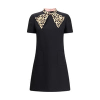 Valentino Crepe couture short Dress