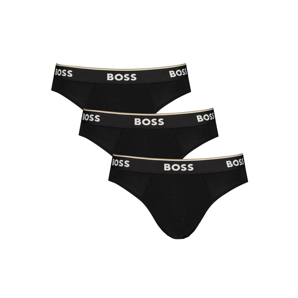 Hugo Boss Black Cotton Underwear