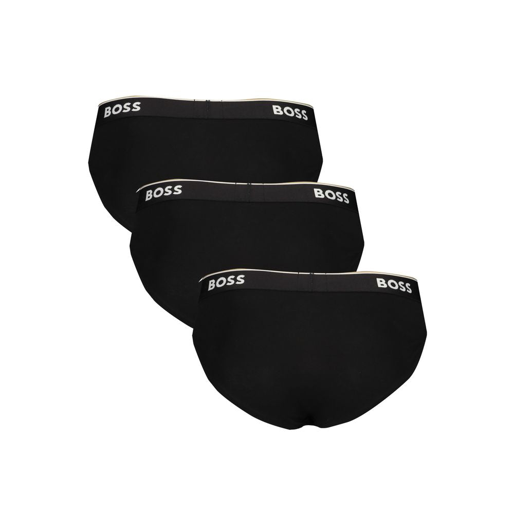 Hugo Boss Black Cotton Underwear