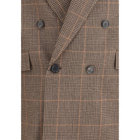Saint Laurent Prince de Galles wool Blazer
