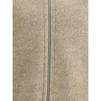 Jil Sander Beige Wool Coat