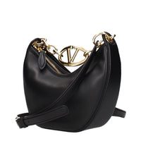 Valentino Garavani Black Leather Handbags