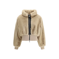 PINKO Faux fur bomber Jacket