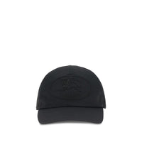Burberry Knight Stamp gabardine baseball Cap
