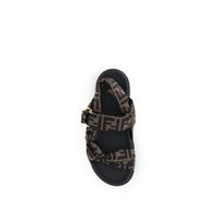 Fendi FF satin Sandals
