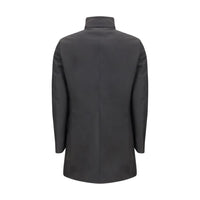MooRER Black Polyester Coat