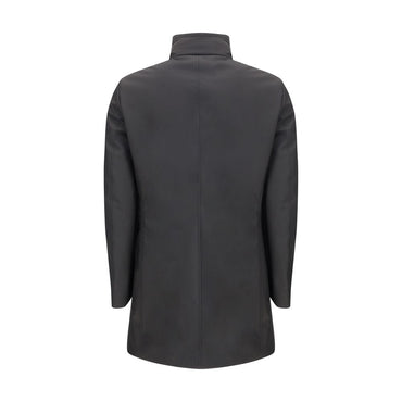 MooRER Black Polyester Coat