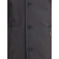 MooRER Black Polyester Coat